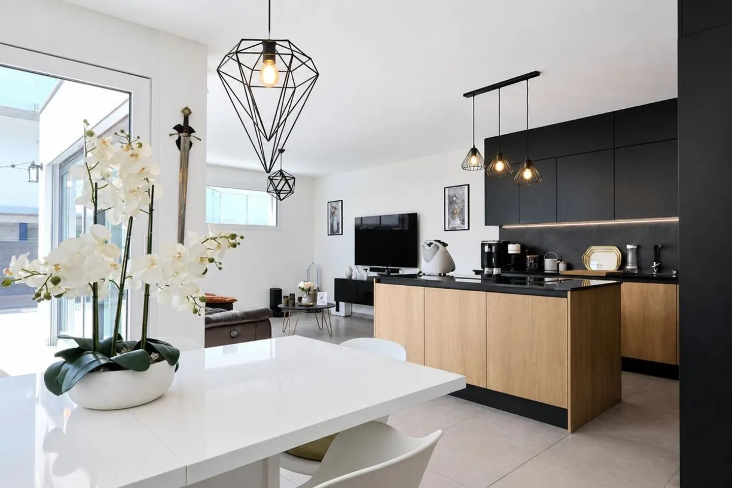 Moderner Chalet in Saillon - Foto 3 von 13