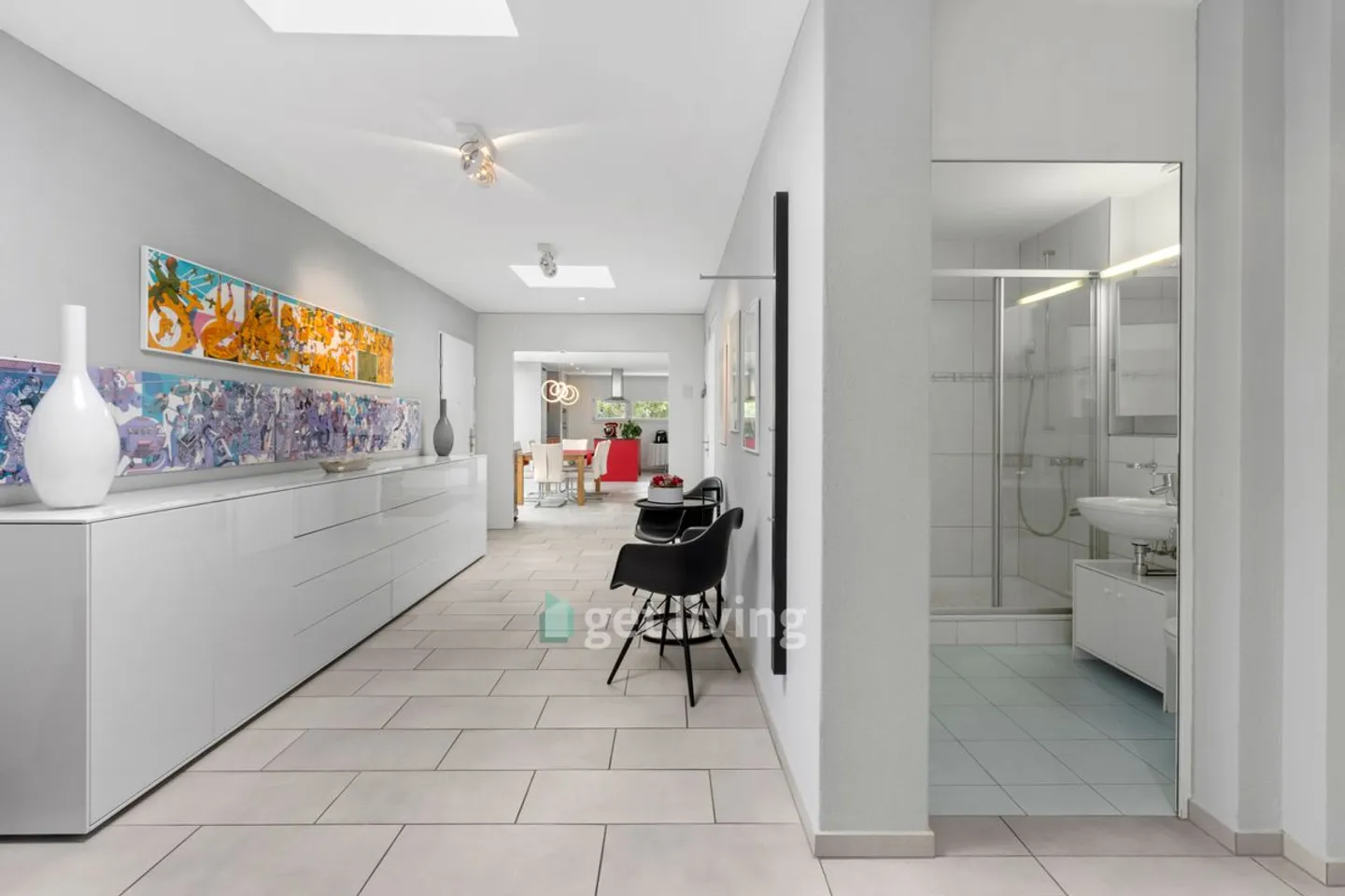 Vivre avec style au-dessus des toits de Gattikon - Penthouse exclusif de 4,5 pièces avec vue panoramique - Photo 9 sur 11
