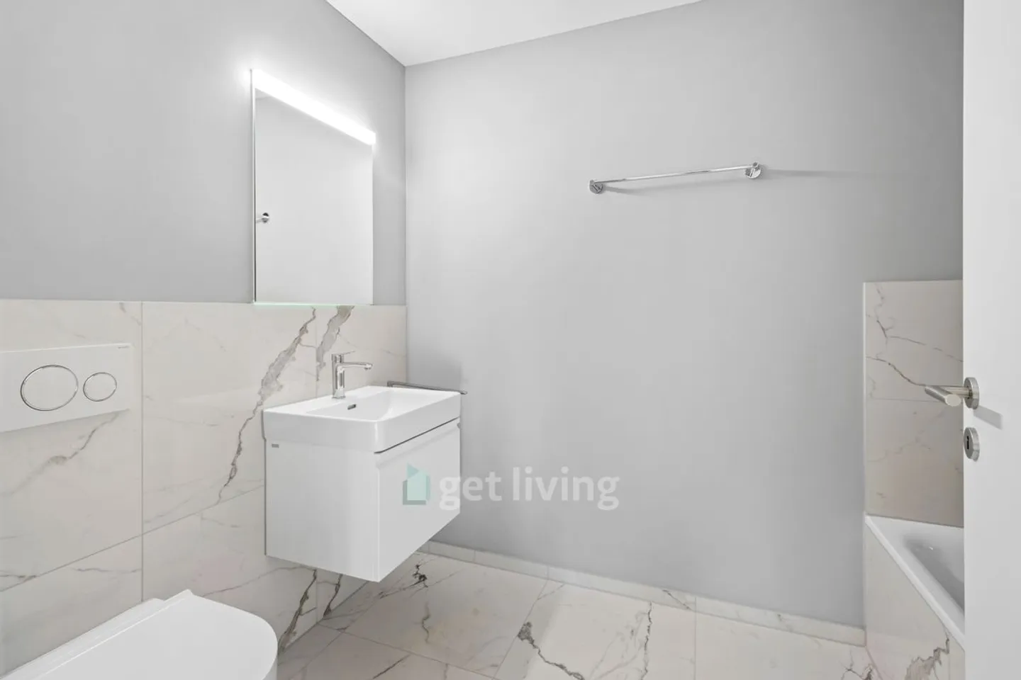 Modernes Apartment mit Balkon - Foto 7 von 8