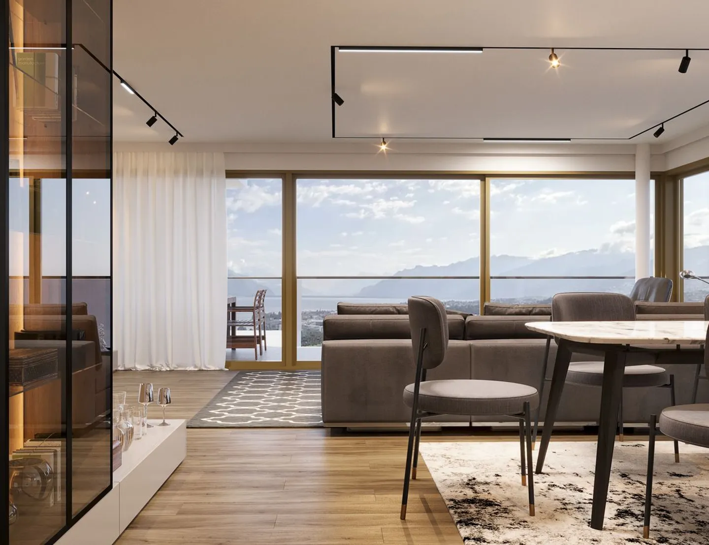 Projet neuf sur plan à Jongny - 4.5 pièces avec jardin et prestations haut de gamme - Photo 6 sur 7