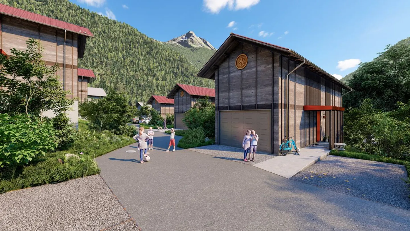 Casa unifamiliare residenza secondaria con charme alpino nella natura - Foto 2 di 10
