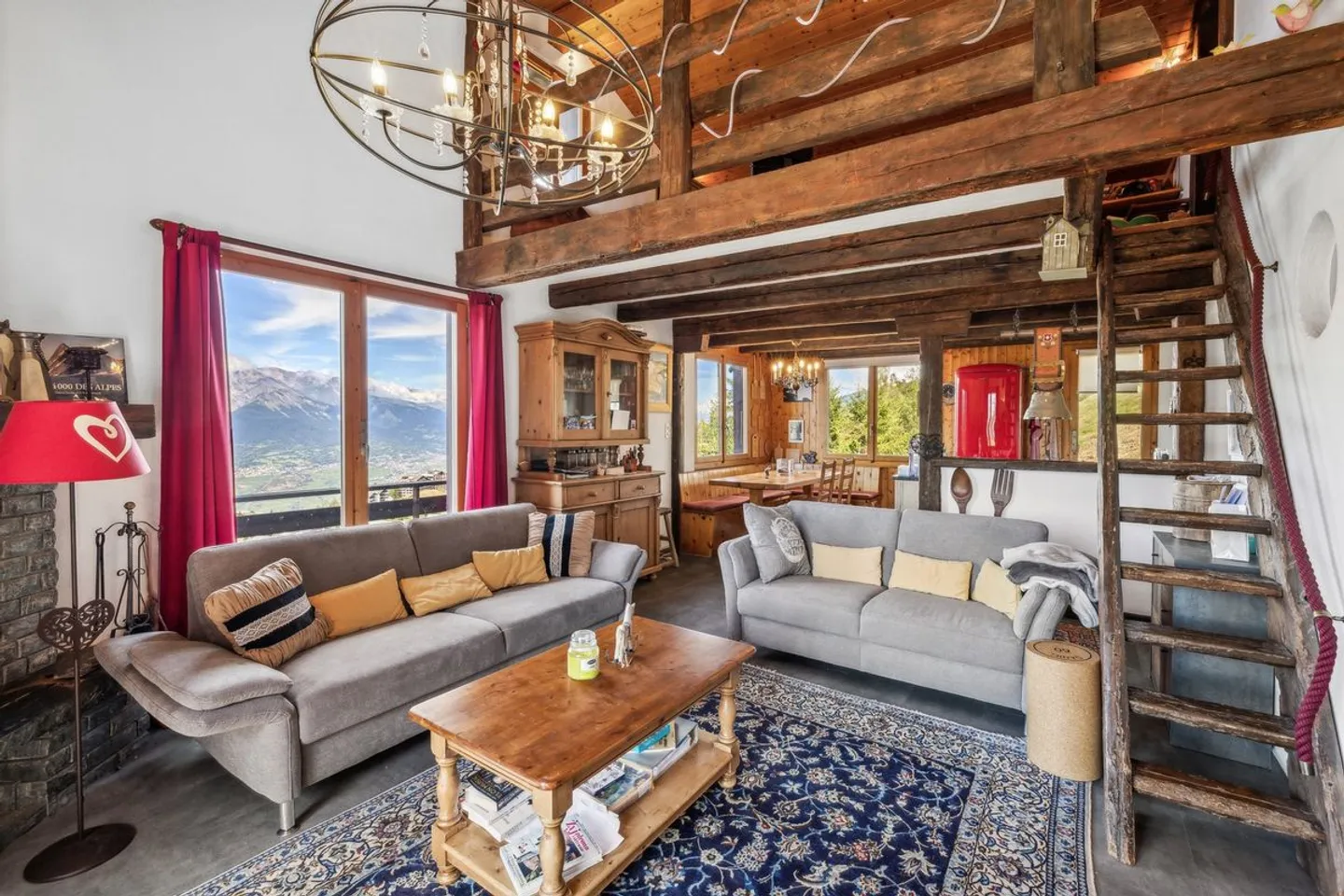 Chalet 6.5 rooms in Haute-Nendaz - Photo 4 of 13