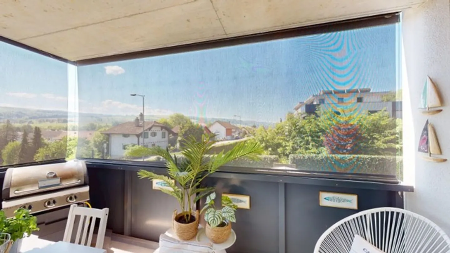 3 ½ di 80m2 con terrazza e posto auto! - Foto 4 di 7