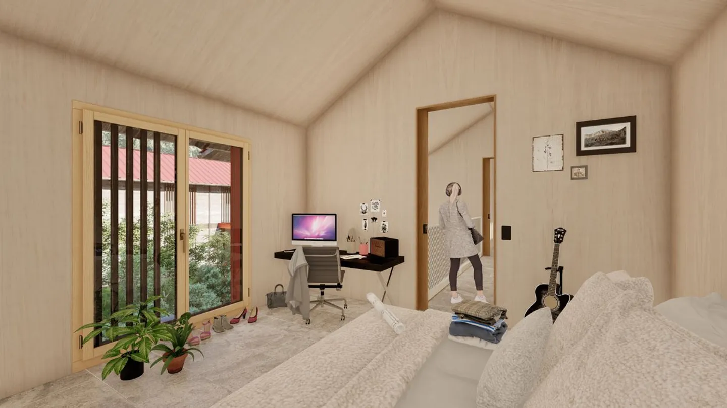 Casa unifamiliare residenza secondaria con charme alpino nella natura - Foto 3 di 10