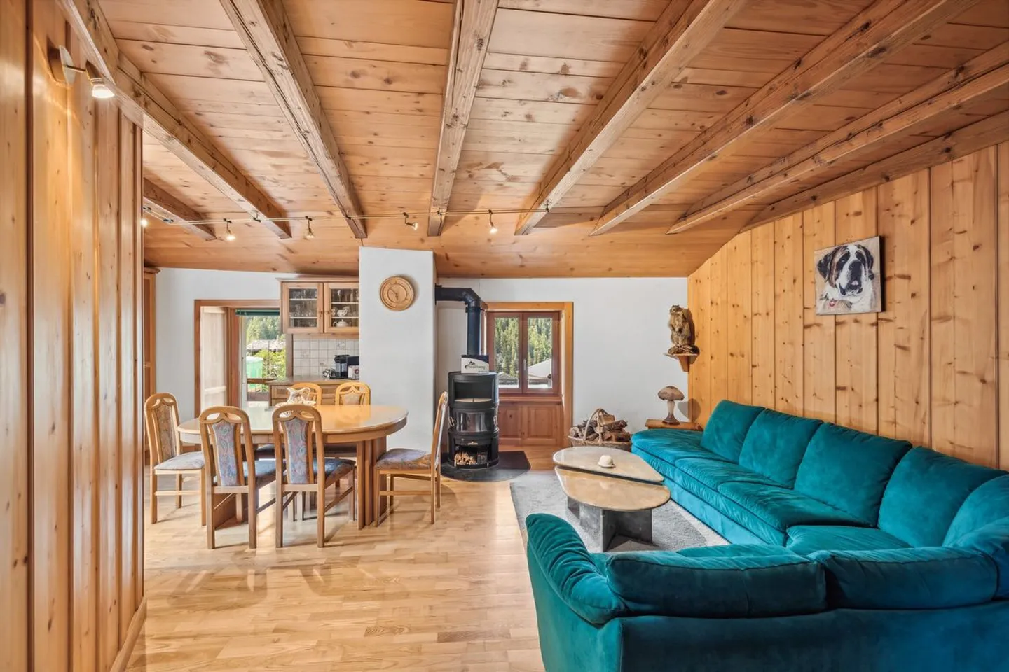Nische im Herzen der Berge - 6,5-Zimmer-Wohnung in Bourg-St-Pierre - Foto 1 von 4