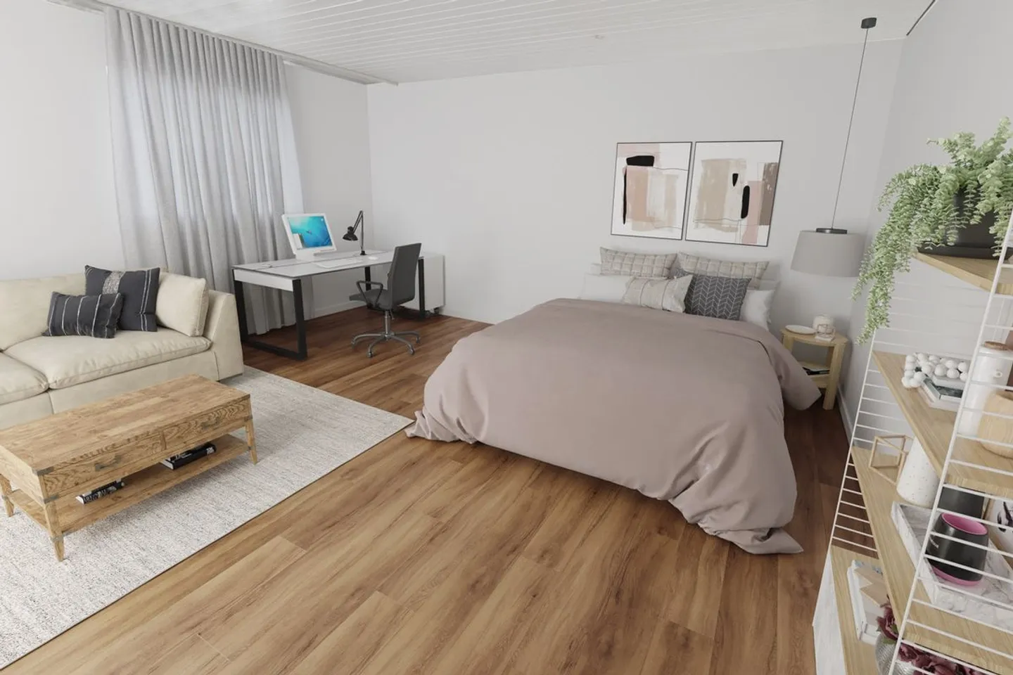 Casa a schiera familiare di 5,5 stanze con vista, giardino e posti auto - Foto 10 di 13