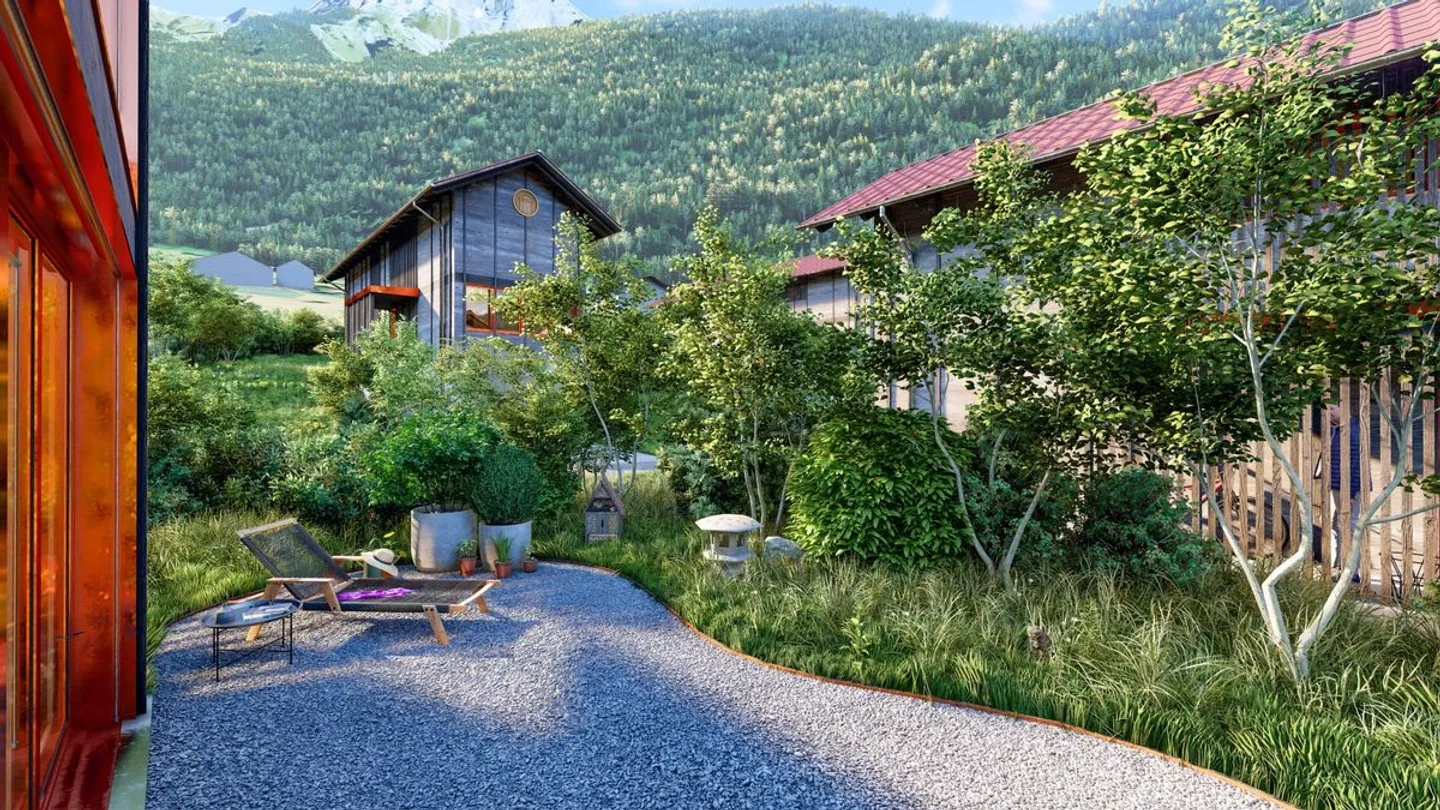 Casa unifamiliare residenza secondaria con charme alpino nella natura - Foto 4 di 10