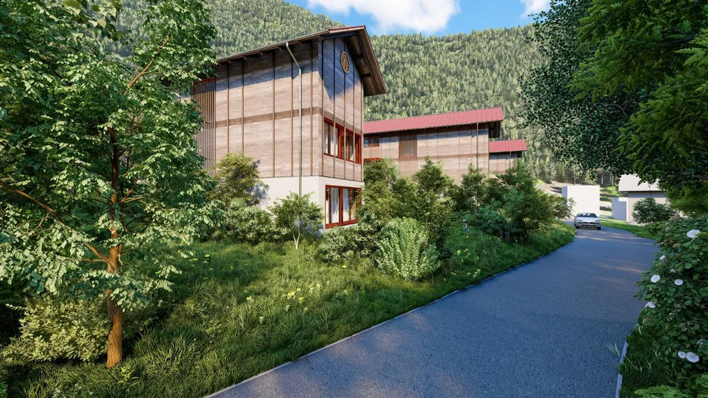Casa unifamiliare residenza secondaria con charme alpino nella natura - Foto 8 di 10