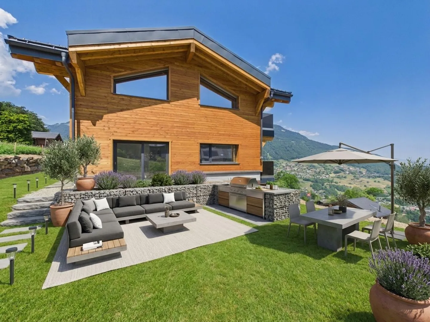 Chalet A Choëx - Chalet neuf avec terrasse et aménagement modulable - Photo 2 sur 7