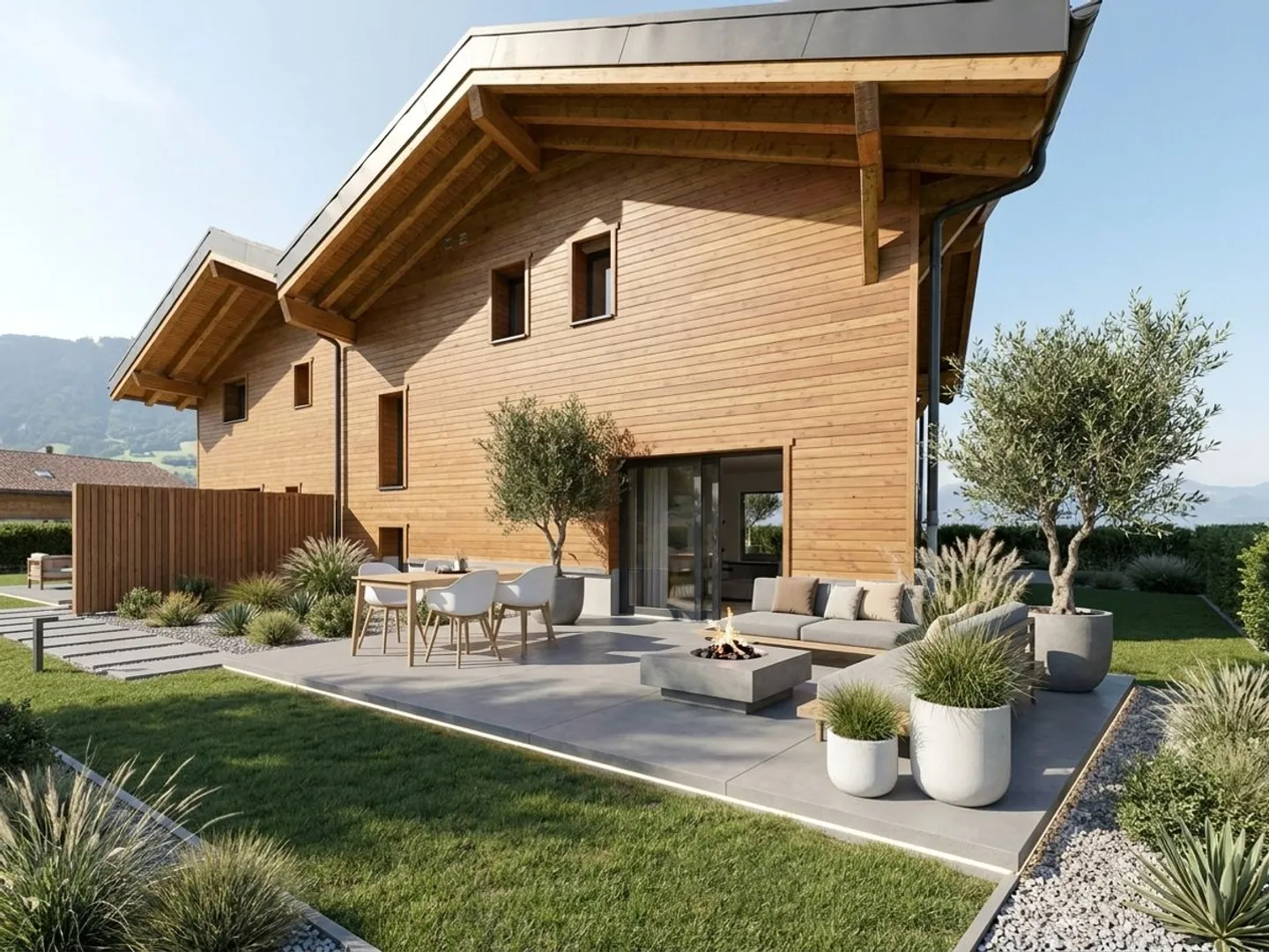 Chalet A Choëx - Chalet neuf avec terrasse et aménagement modulable - Photo 3 sur 7