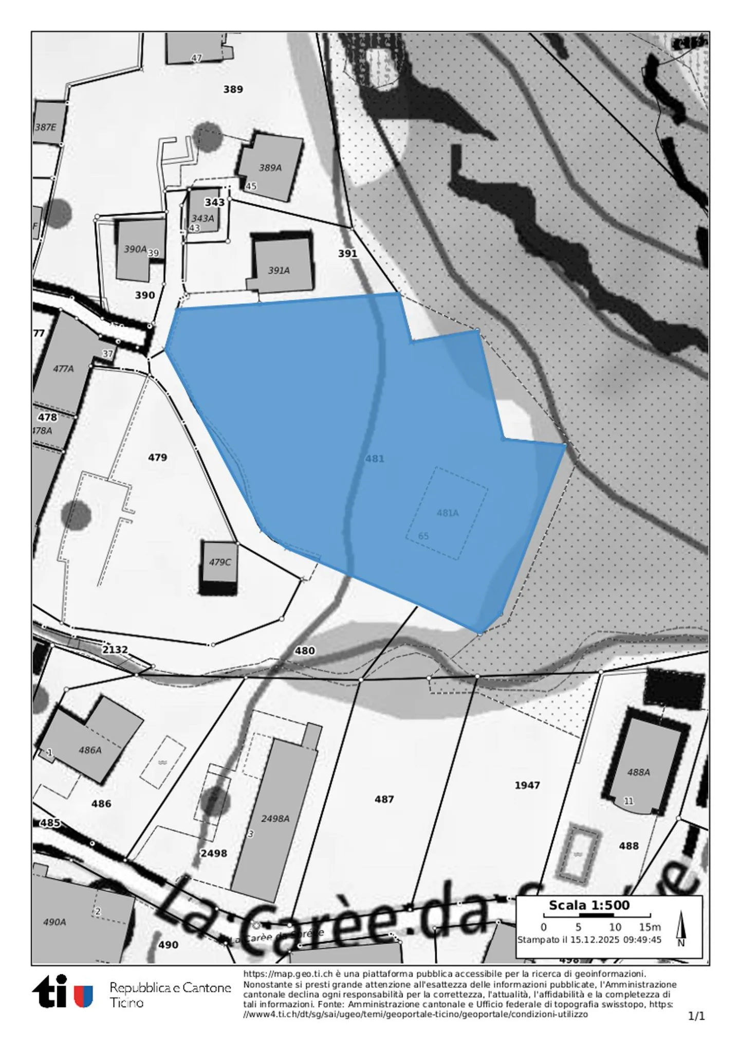 CLARO - TERRENO MQ 1659 - Foto 3 von 4