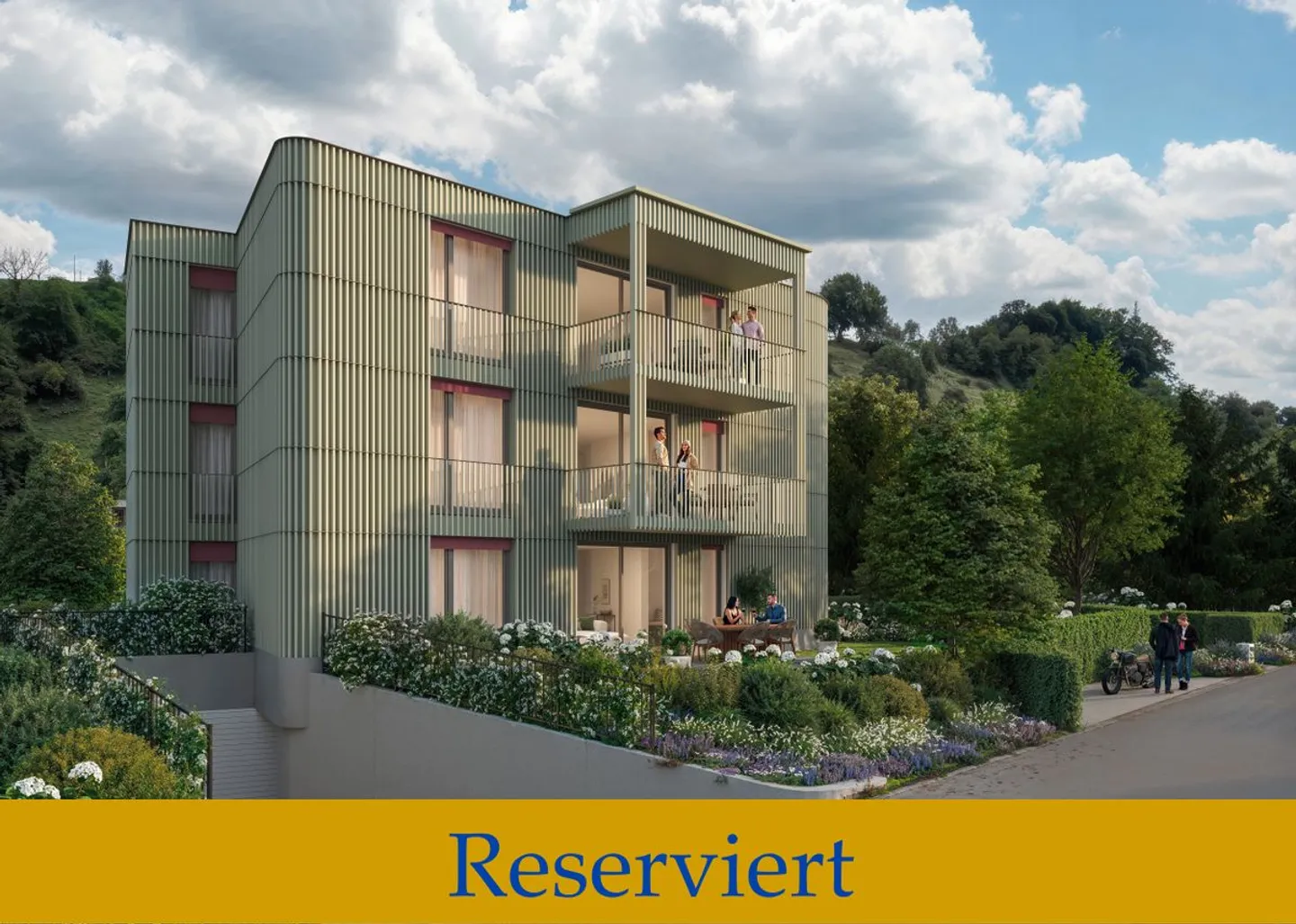 Appartamento giardino esclusivo di 4,5 stanze! RISERVATO! - Foto 1 di 7