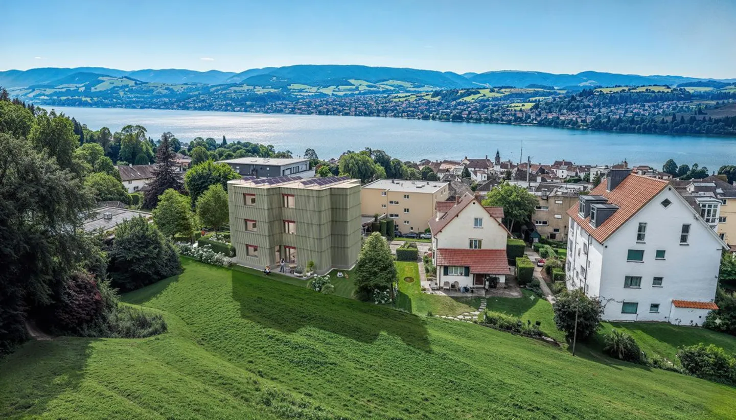 Condomini esclusivi di 4,5 stanze con vista panoramica sul lago di Zurigo - Foto 1 di 6