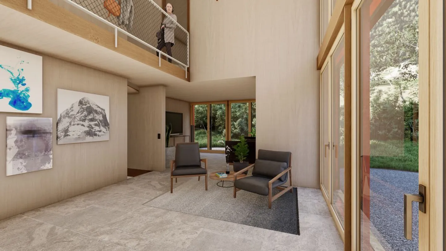 Casa unifamiliare residenza secondaria con charme alpino nella natura - Foto 5 di 10