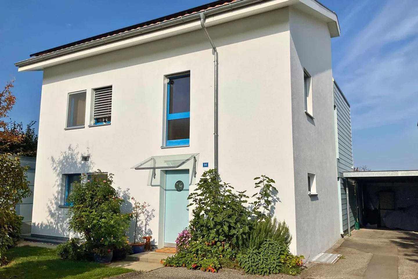 Casa indipendente spaziosa con terrazza panoramica e giardino a Villorsonnens - Foto 9 di 10