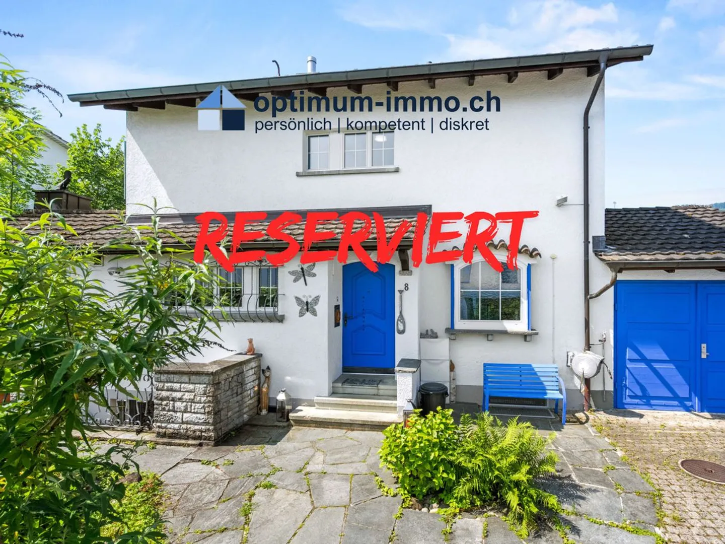 Reserviert! Freistehendes Einfamilienhaus mit traumhaftem Garten - Foto 1 von 13
