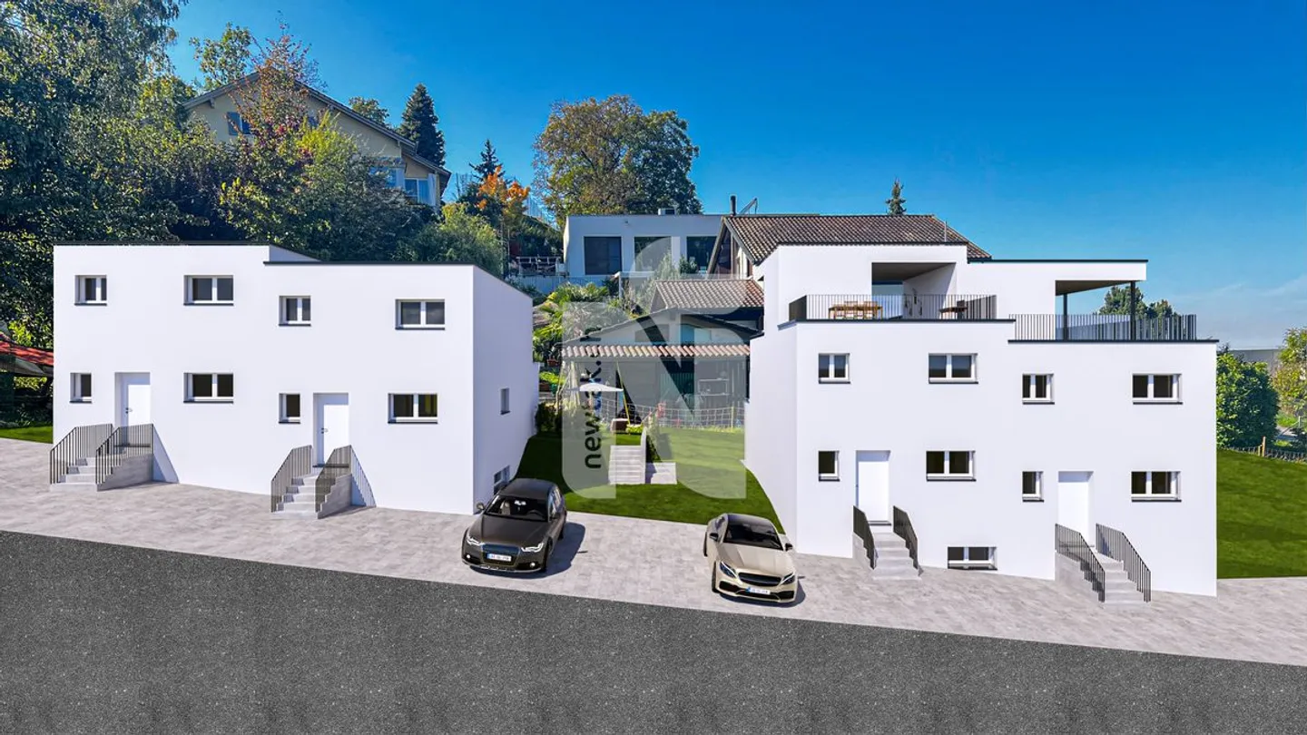 Nuova costruzione - Casa bifamiliare con ampio terreno a Pratteln - Foto 10 di 11