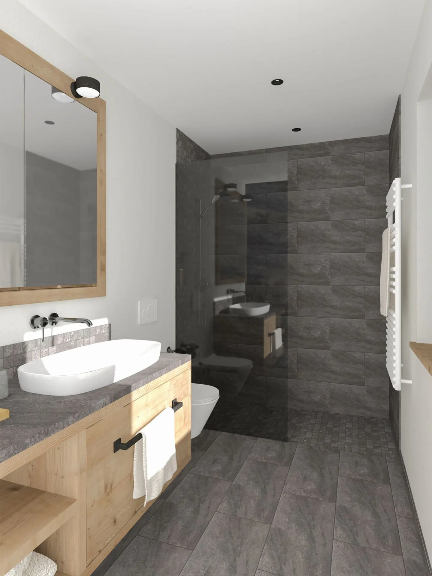 3.5 Zimmerwohnung im 2. Obergeschoss im Haus Madrisa Stern - Foto 7 von 7