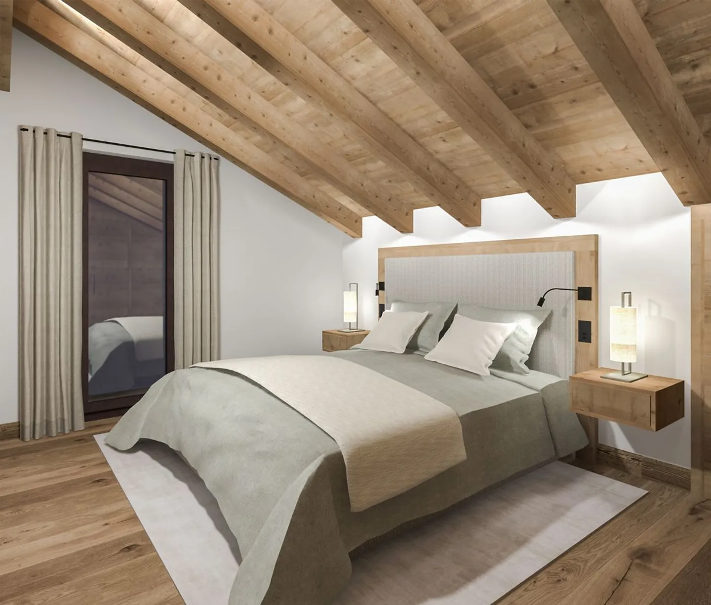 5.5 Zimmerwohnung Maisonette im Dachgeschoss im Haus Madrisa Alpenblick - Foto 12 von 13