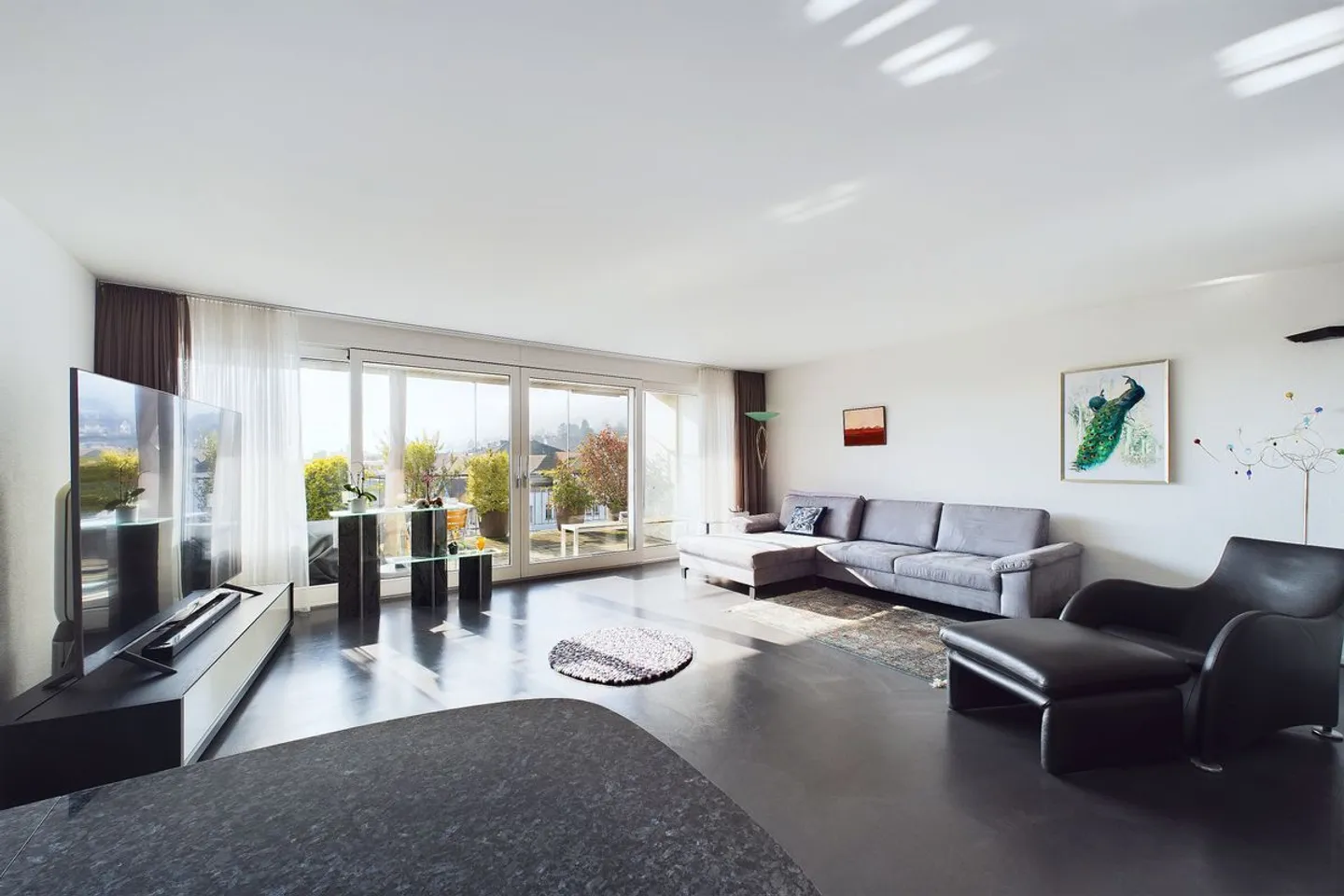 Penthouse mit 360° Panoramablick in Biel - Eine einzigartige Gelegenheit! - Foto 1 von 13