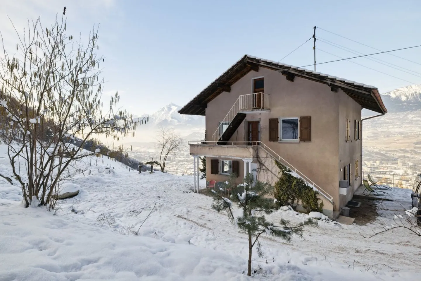 Appartamento 3.5 locali con soffitta sulle alture di Sion - Foto 5 di 11