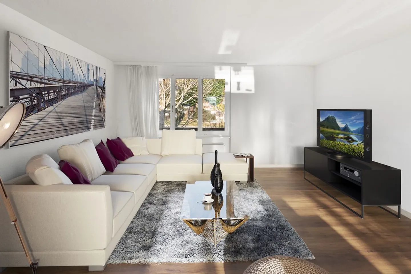Casa a schiera familiare di 5,5 stanze con vista, giardino e posti auto - Foto 4 di 13