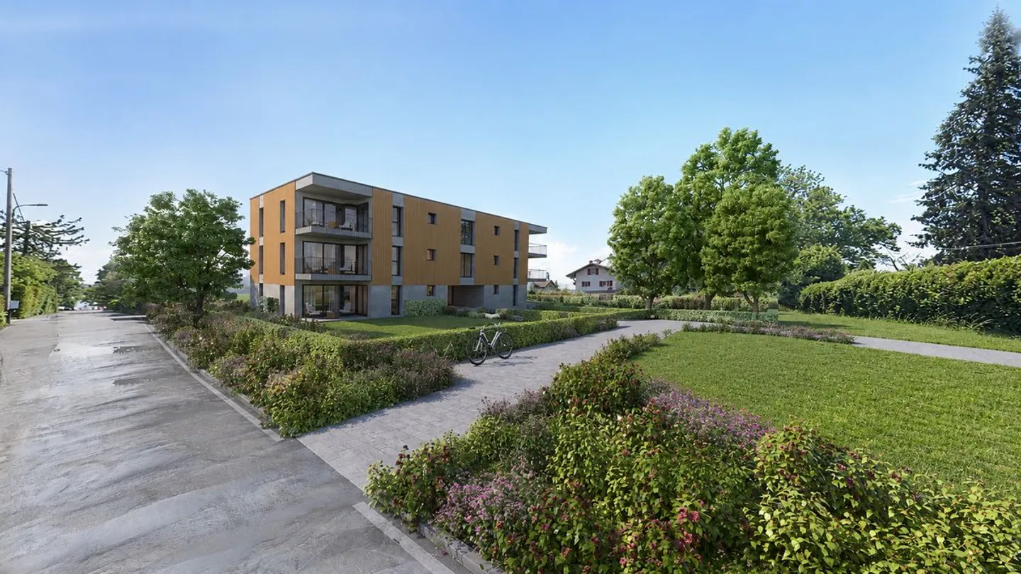Geräumige 5-Zimmer-Wohnung mit Garten im Herzen von Meyrin - Foto 5 von 5