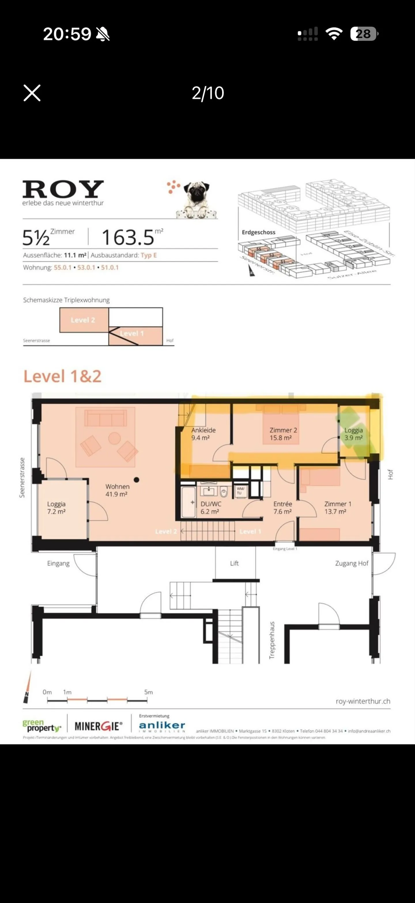 WG-Zimmer mit Ankleide zu vermieten - Photo 1 of 9