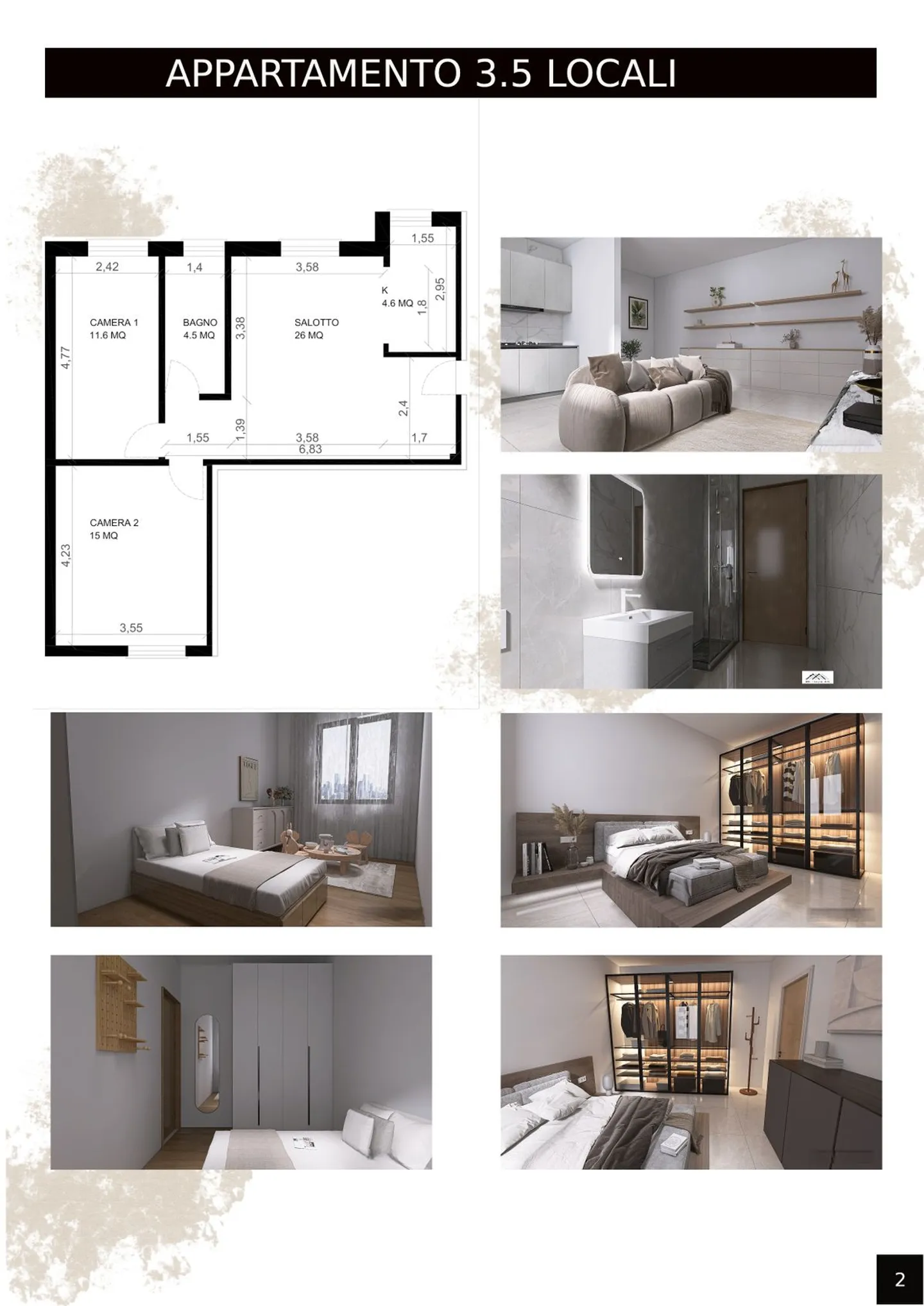 Directly from the Owner App. 3.5 in Giornico - Photo 2 of 5