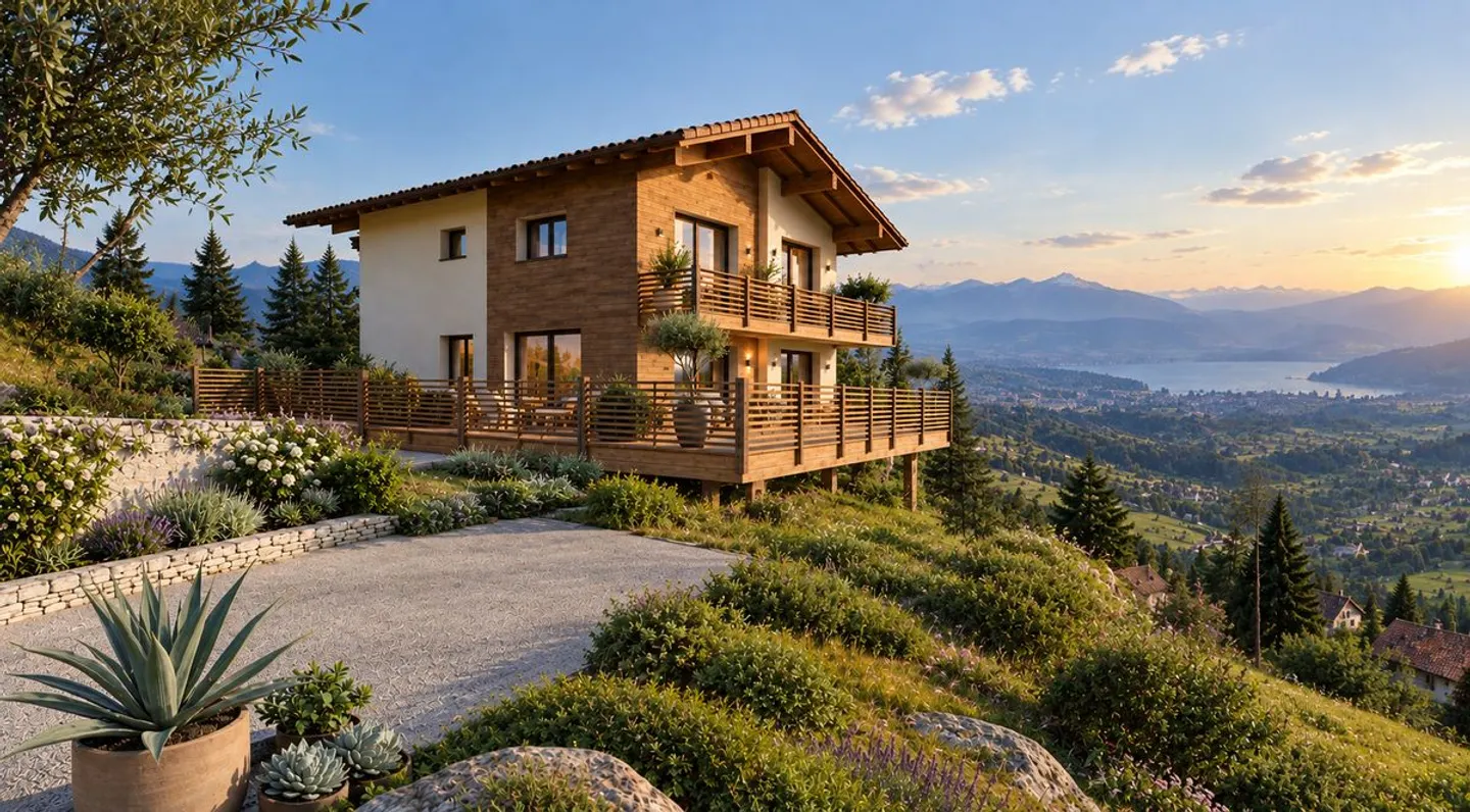 Casa indipendente spaziosa di 4.5 stanze a Bassins - Foto 1 di 5