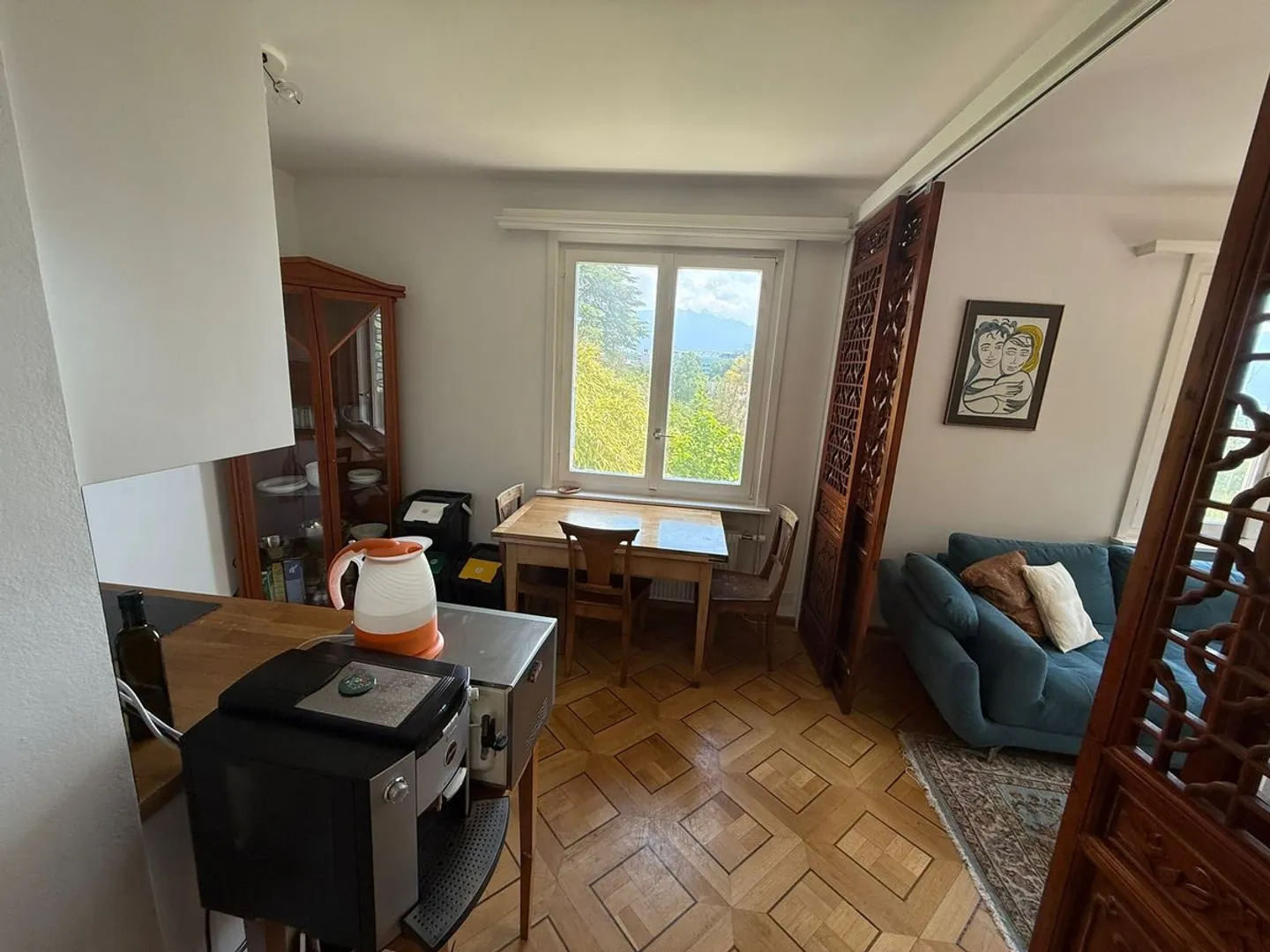 Chambre meublée à sous-louer - Vue sur le lac et les montagnes - Foto 11 von 13
