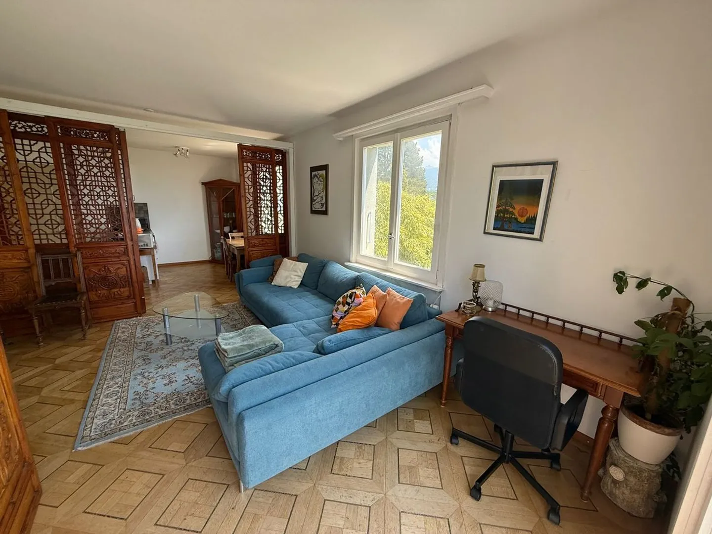 Chambre meublée à sous-louer - Vue sur le lac et les montagnes - Foto 8 von 13
