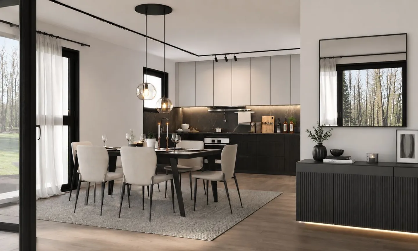 Geräumige 5-Zimmer-Wohnung mit Garten im Herzen von Meyrin - Foto 3 von 5