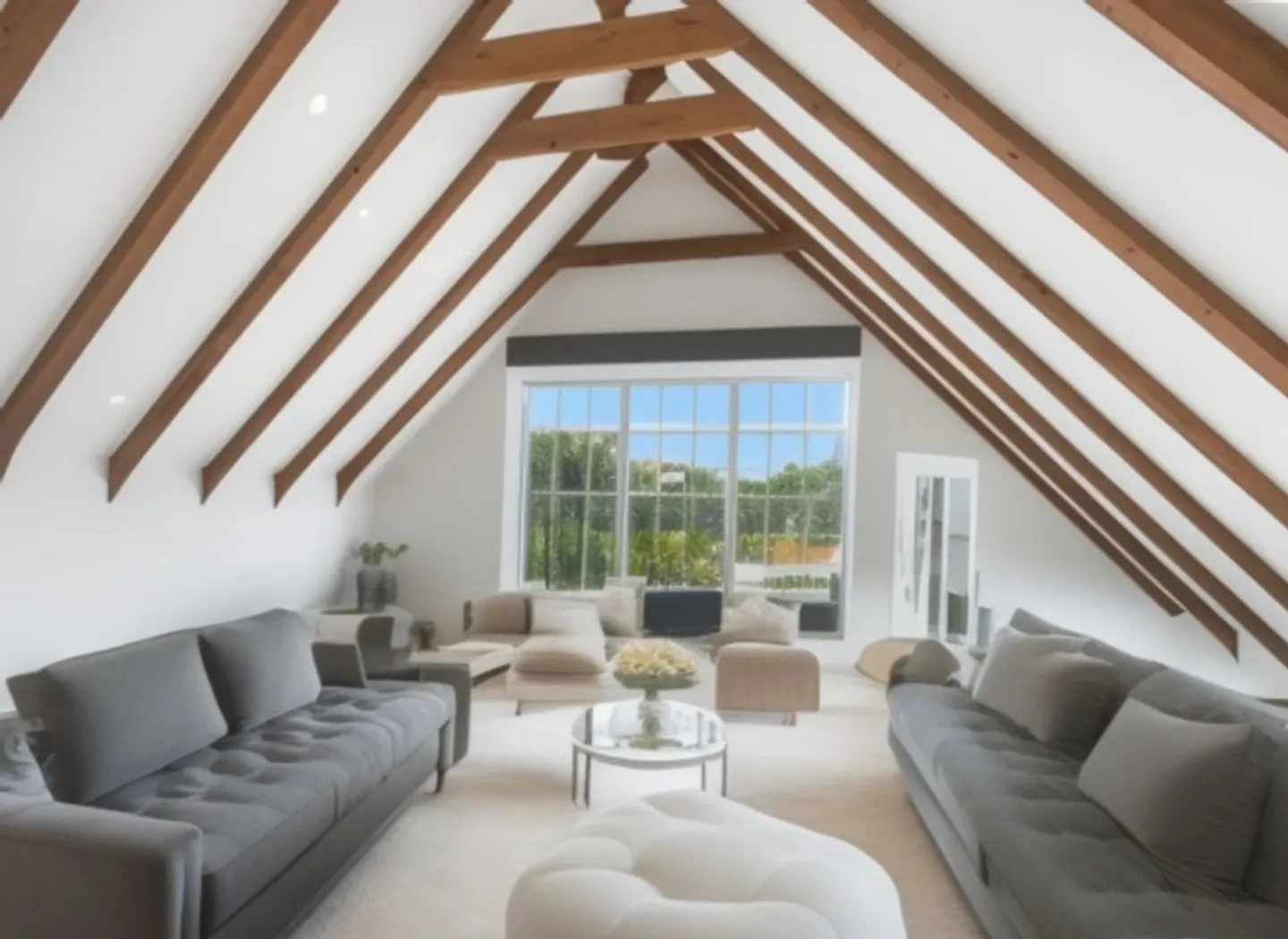 Charmante Dachwohnung mit Aussicht - Foto 1 von 11