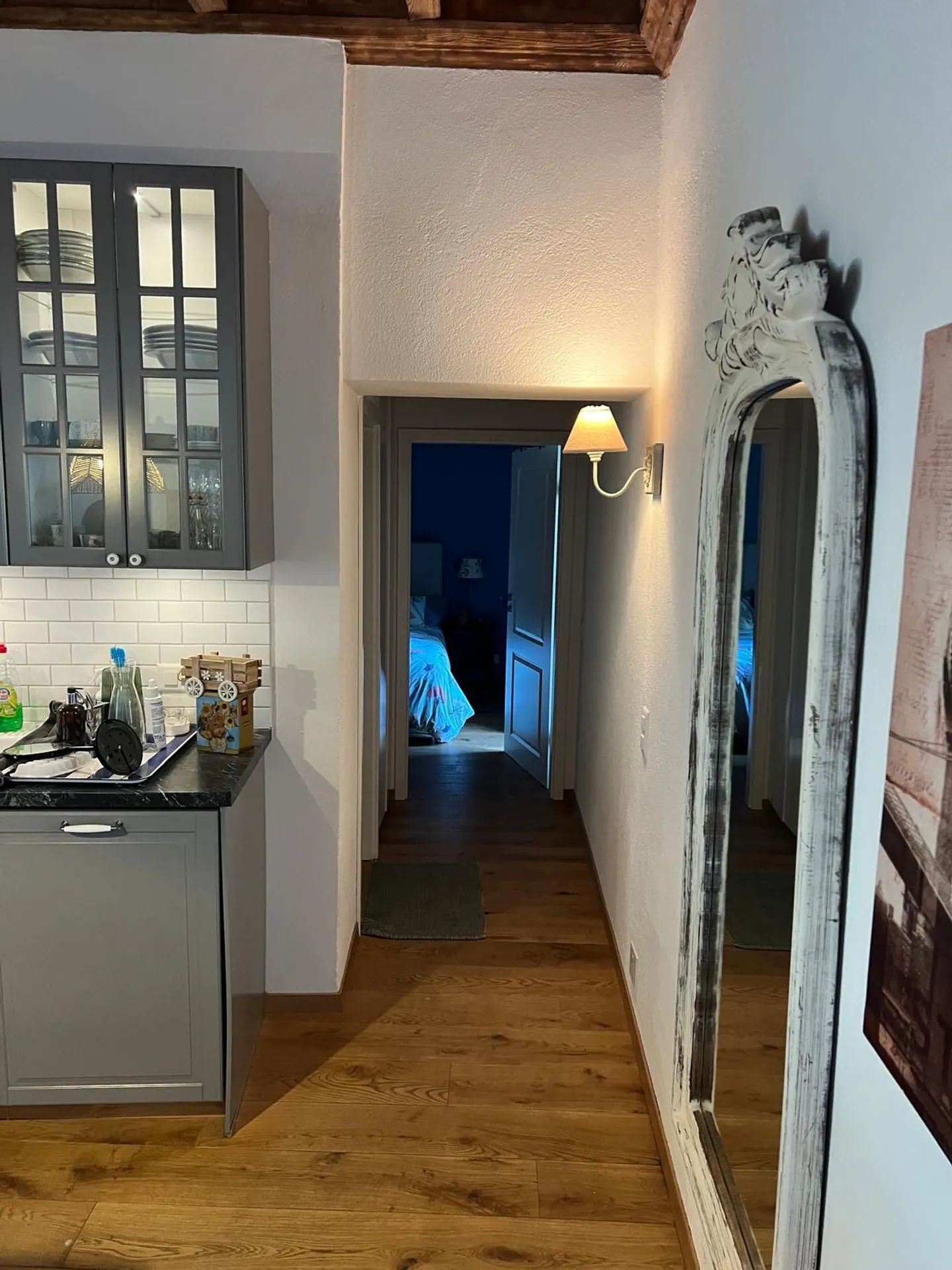 Wohnung mit Aussicht und Kamin in Golino, 2,5 Zimmer - Foto 9 von 10