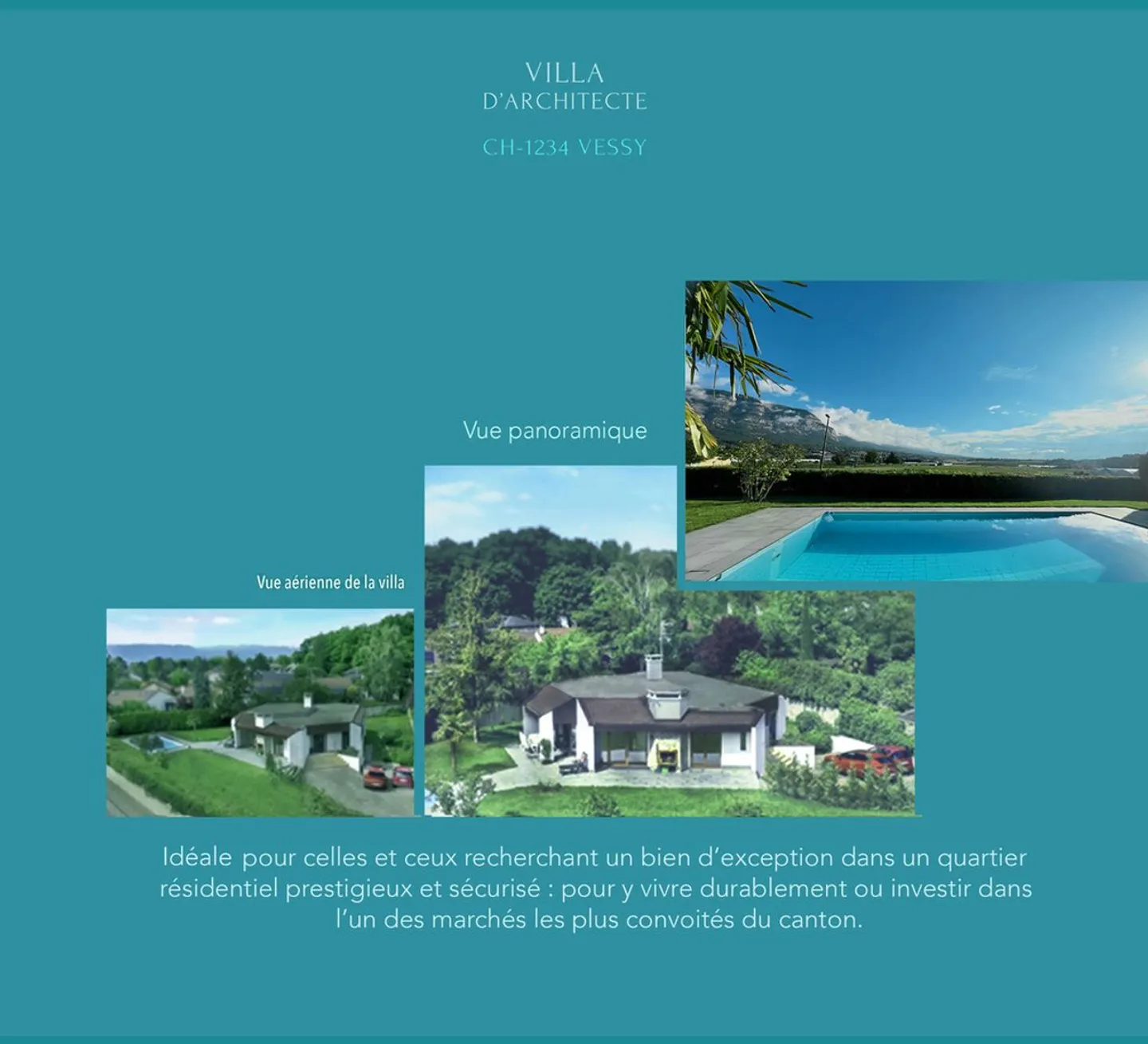 Luxurious Villa with Pool in Vessy - Photo 1 of 5