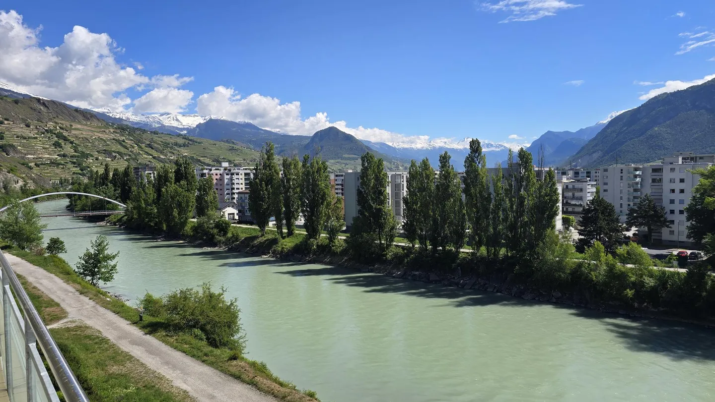 Appartement Charmant au Bord du Rhône - Photo 1 sur 13