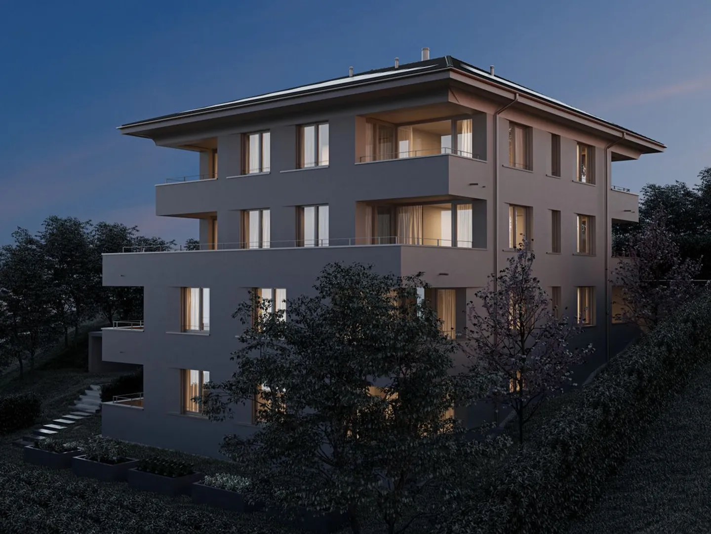 Studio moderne avec vue sur le lac - Photo 10 sur 10