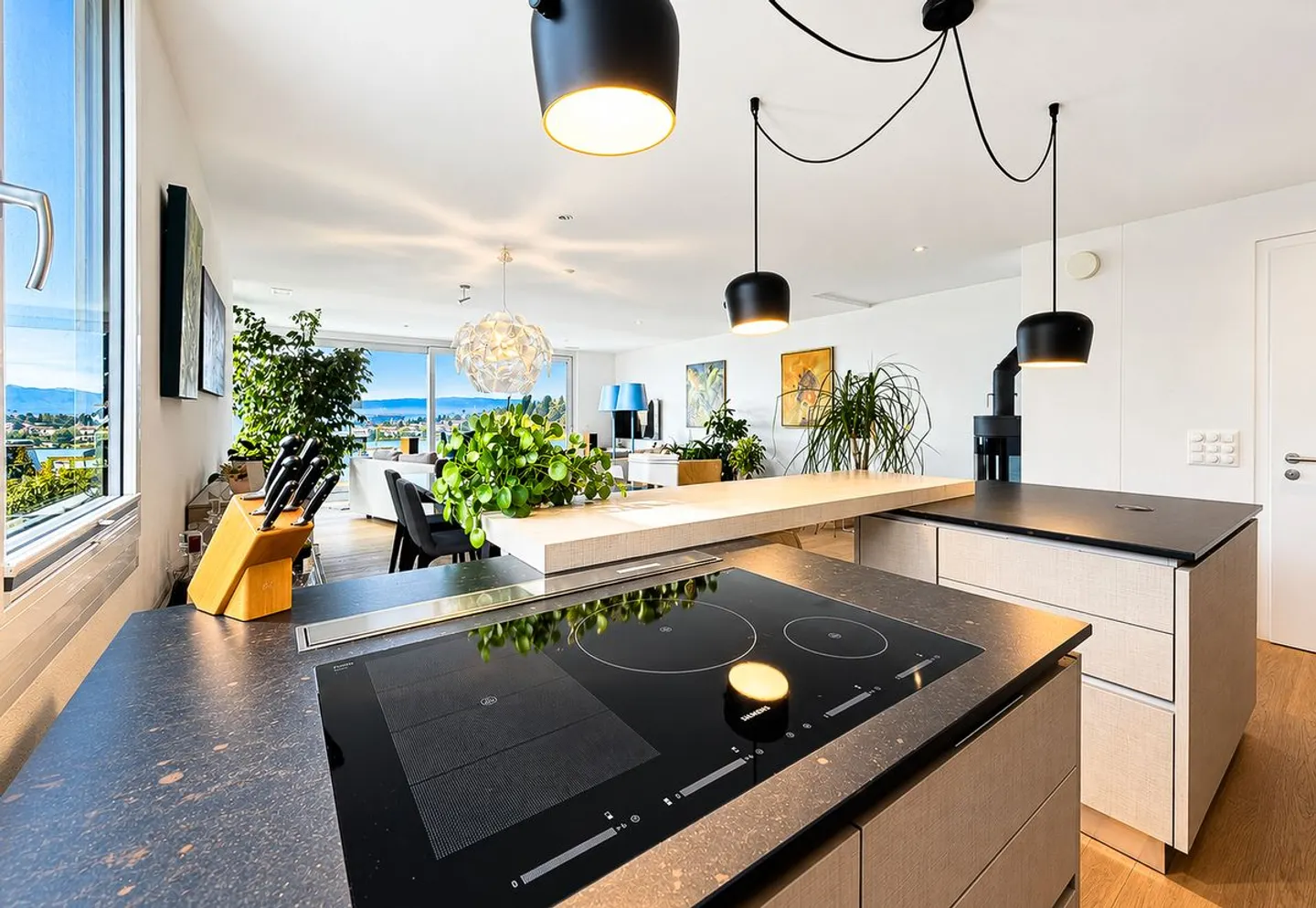 Die Eleganz eines prächtigen Duplex mit Aussicht - Foto 8 von 13