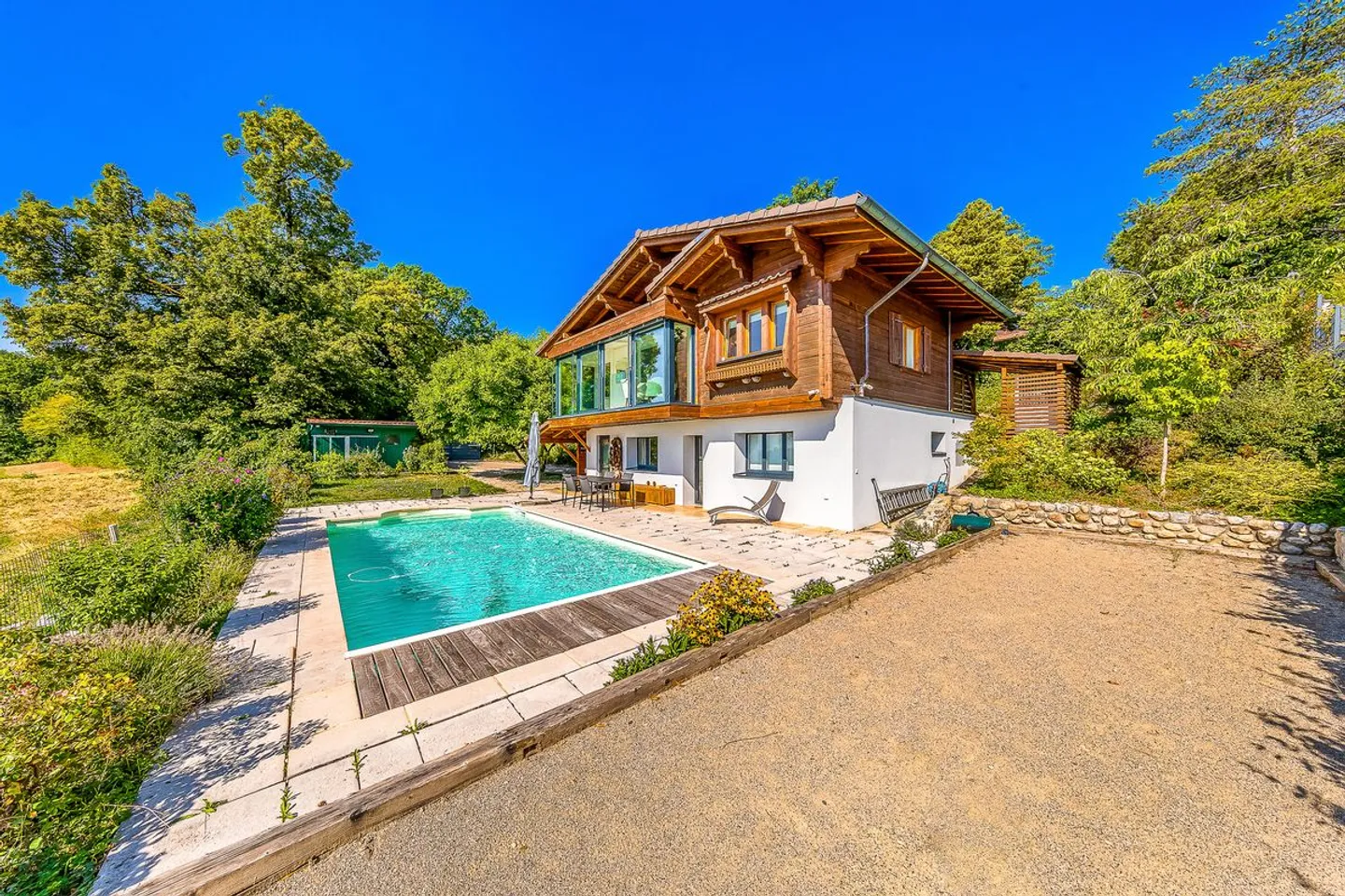 Sehr schöne Villa mit Panoramablick auf den See &amp; den Mont Blanc! - Foto 3 von 13
