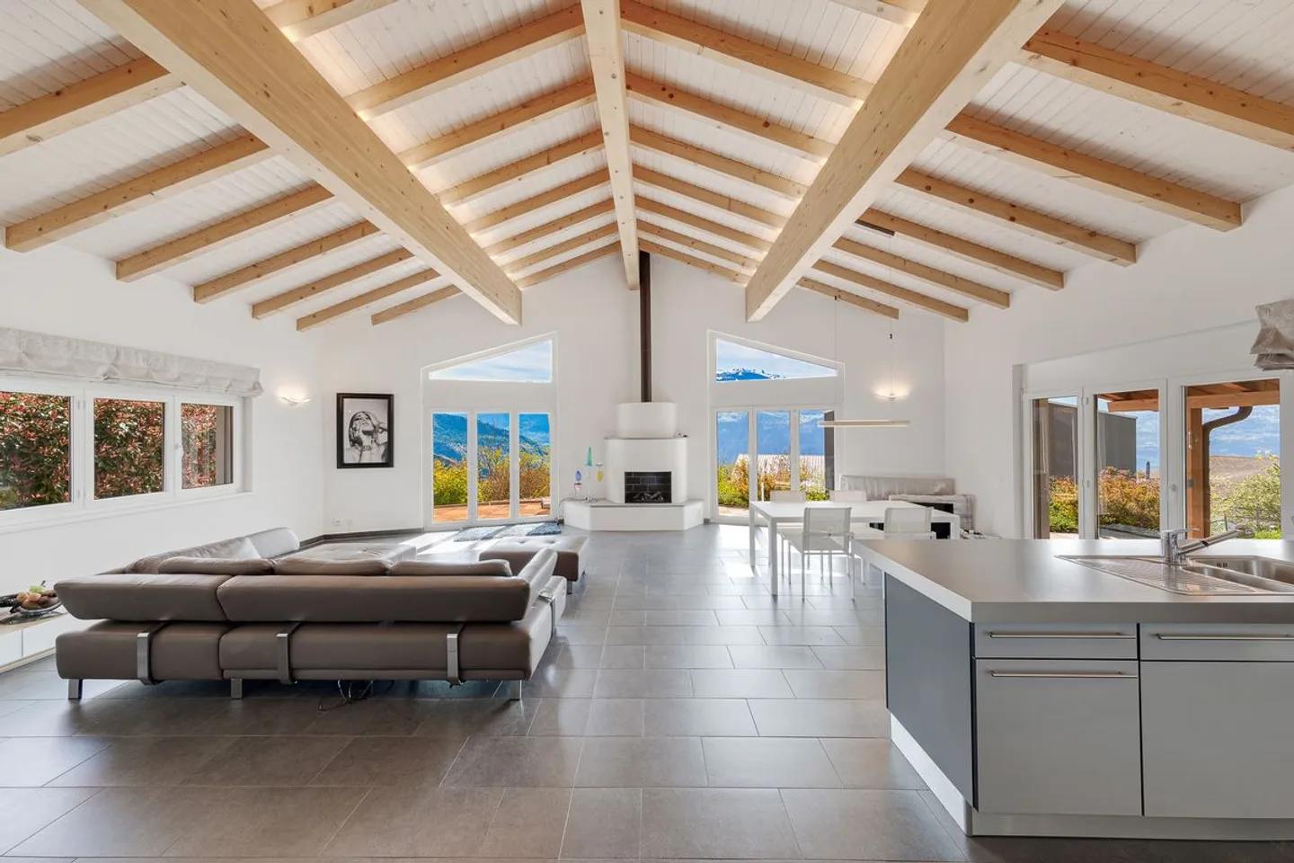 Villa rénovée avec vue alpine - Photo 4 sur 6