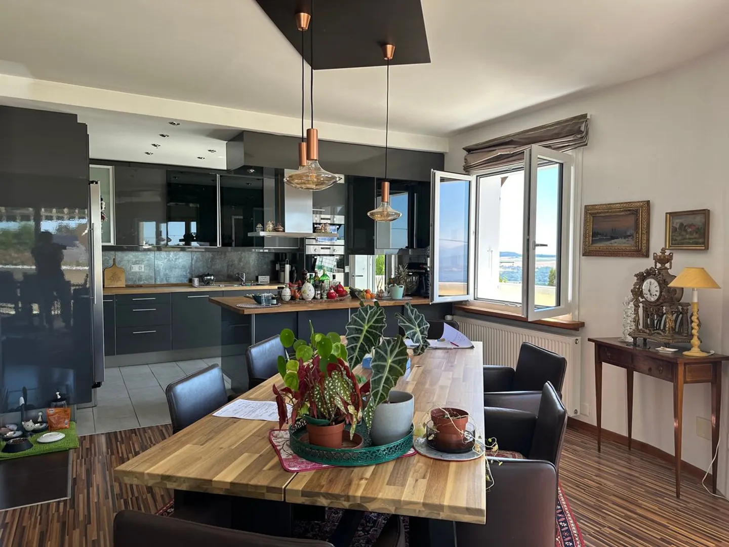 Charmantes Haus mit atemberaubendem Blick auf den See und den Mont Blanc! - Foto 6 von 13
