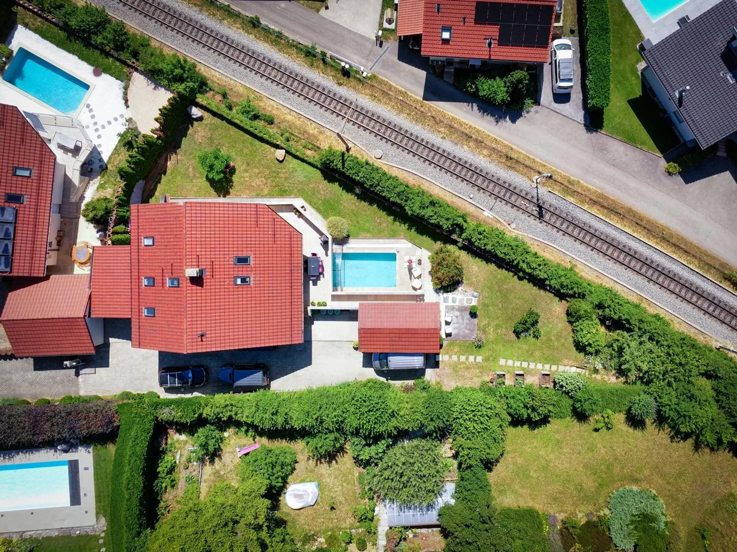 Charmantes Haus mit atemberaubendem Blick auf den See und den Mont Blanc! - Foto 5 von 13