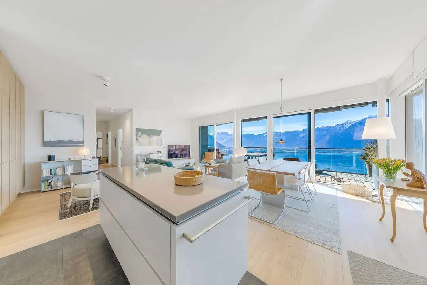 Eccezionale appartamento sulle alture di Montreux con vista panoramica sul lago - Foto 5 di 13