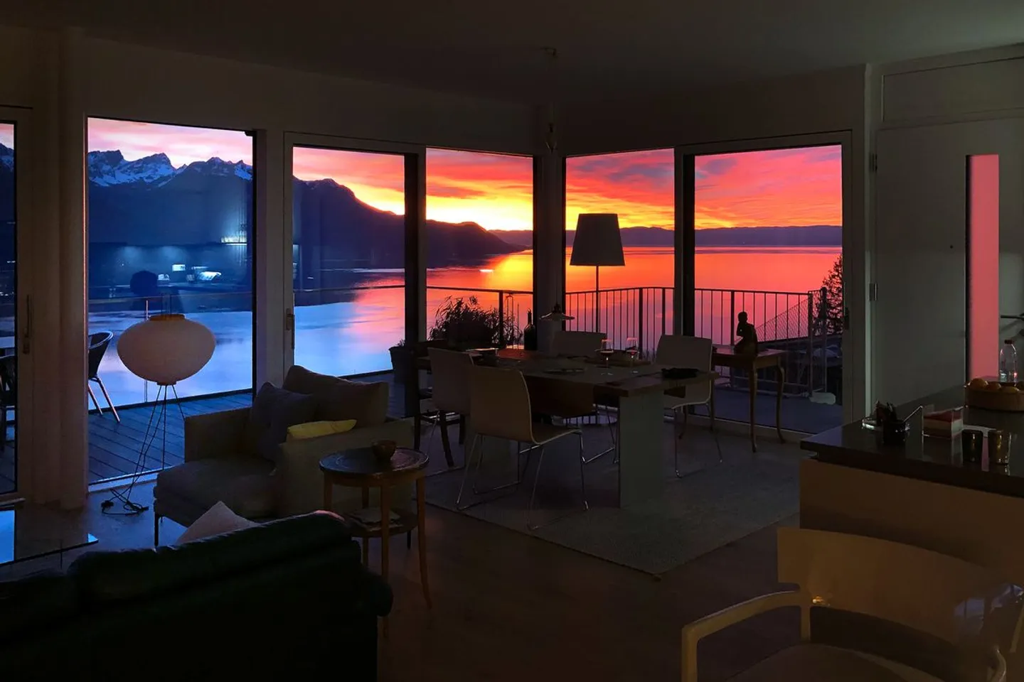 Eccezionale appartamento sulle alture di Montreux con vista panoramica sul lago - Foto 10 di 13