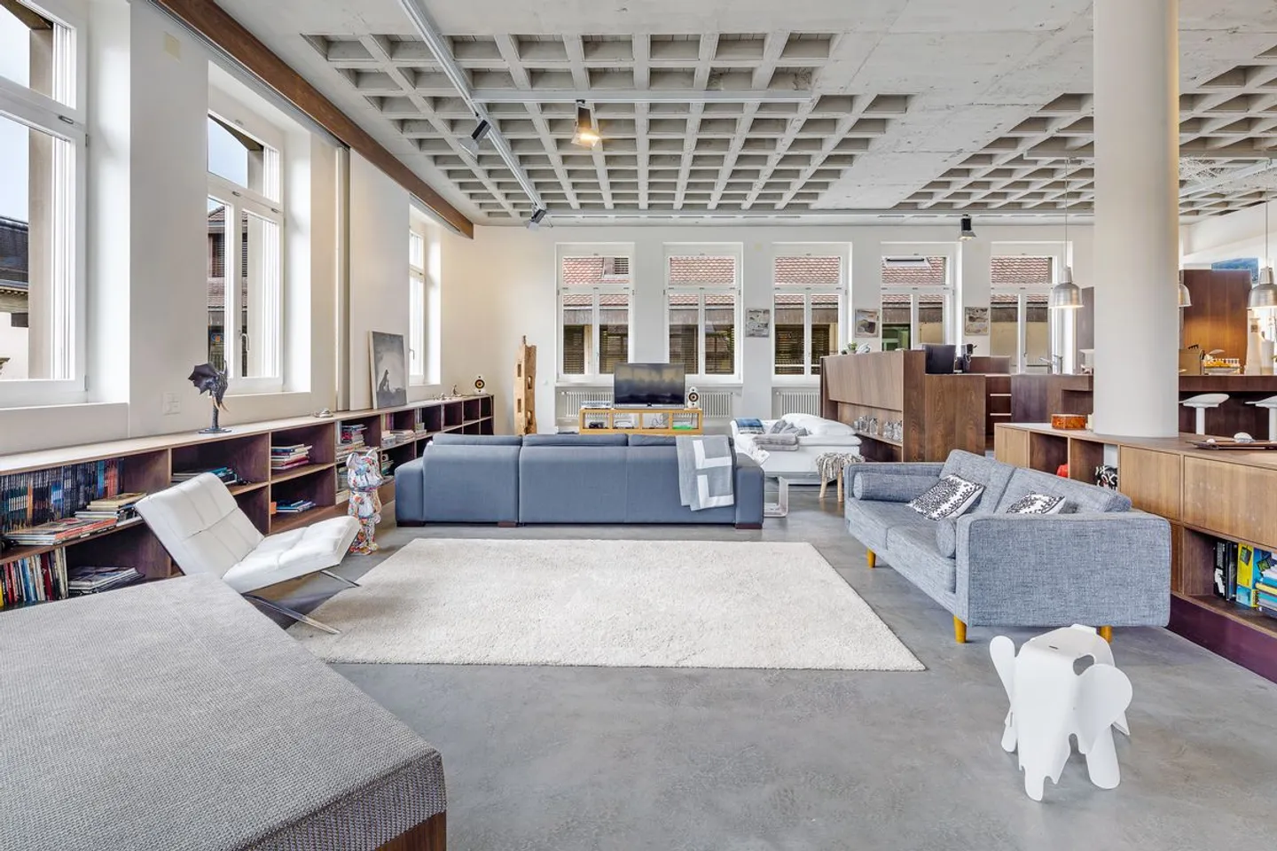 Loft di lusso con studio indipendente nel centro di Vevey - Foto 3 di 13