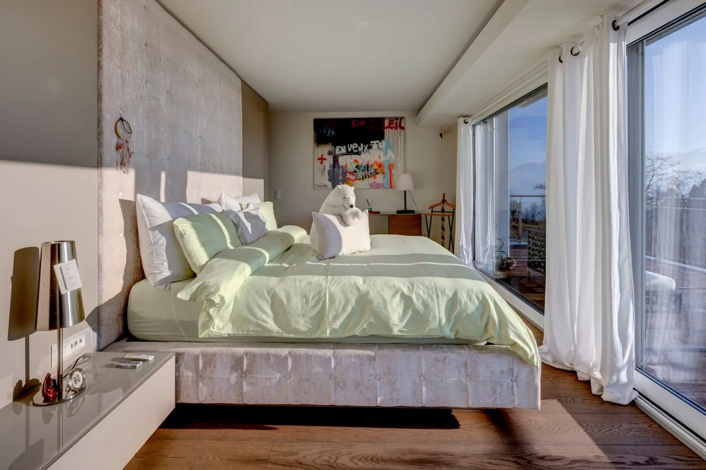 Splendido attico di alta classe con vista panoramica sul lago - Foto 8 di 13