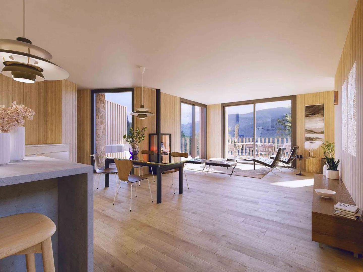 Appartement Duplex avec Vue Imprenable - Photo 2 sur 4
