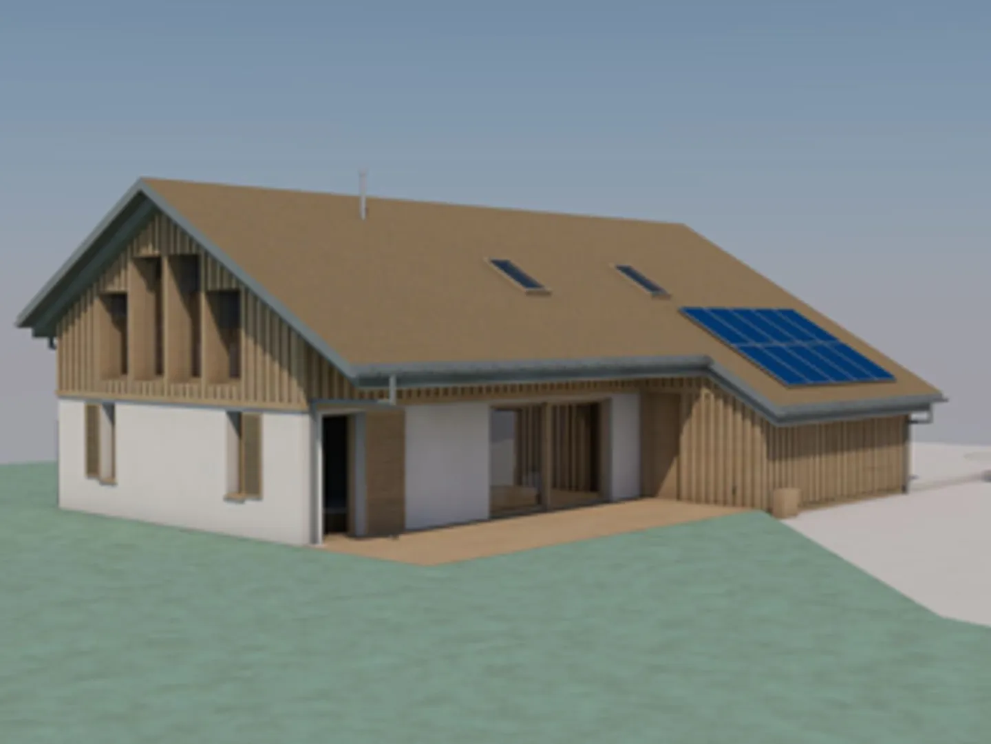 PERMESSO IN VIGORE - Due ville con scuderia per 3 cavalli su grande terreno - Foto 2 di 6