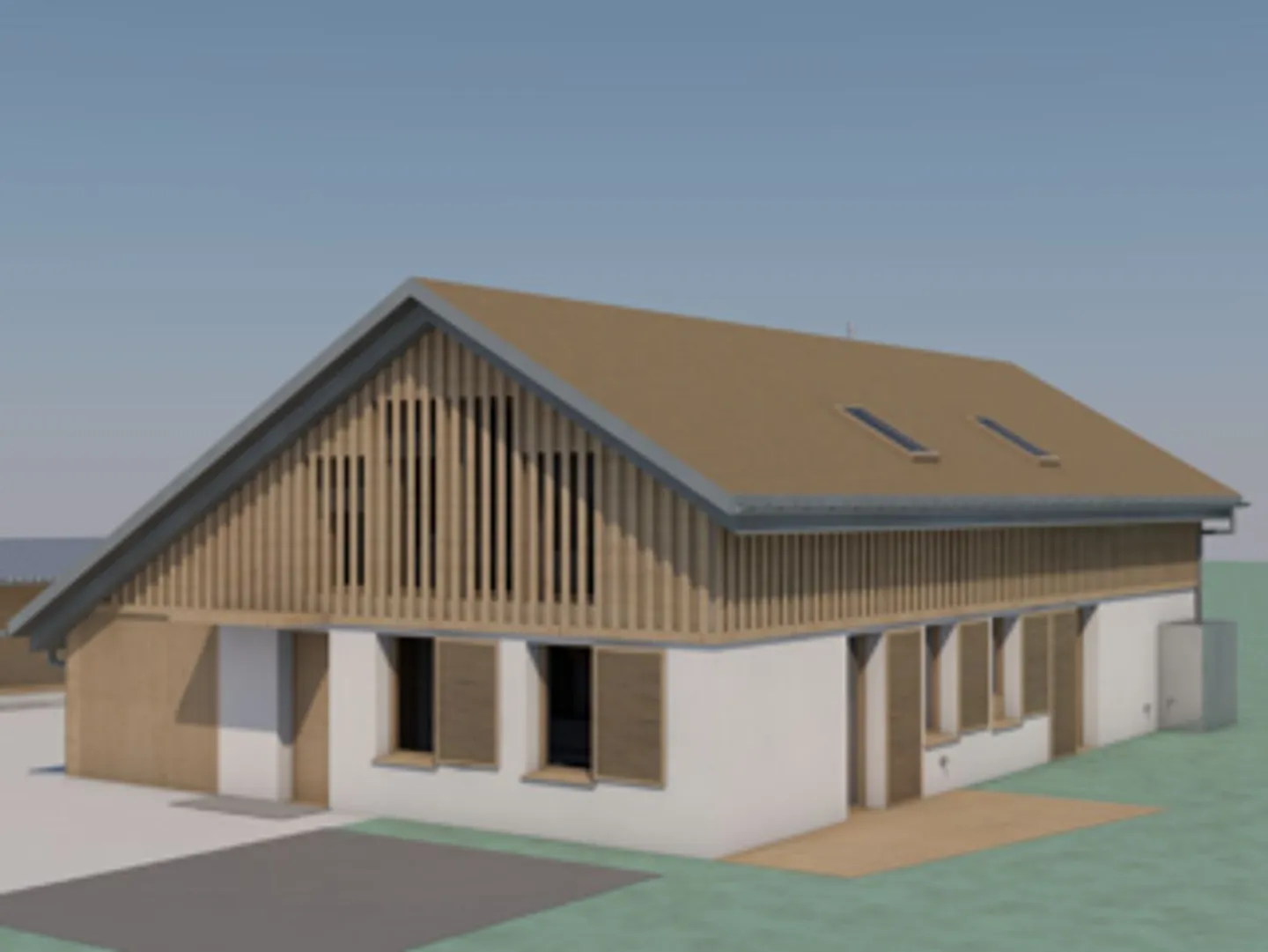 PERMESSO IN VIGORE - Due ville con scuderia per 3 cavalli su grande terreno - Foto 1 di 6